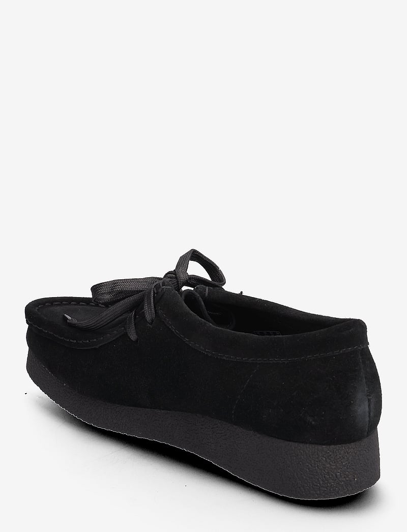 Clarks - WallabeeEVOSh D - modetrender - black sde - 2