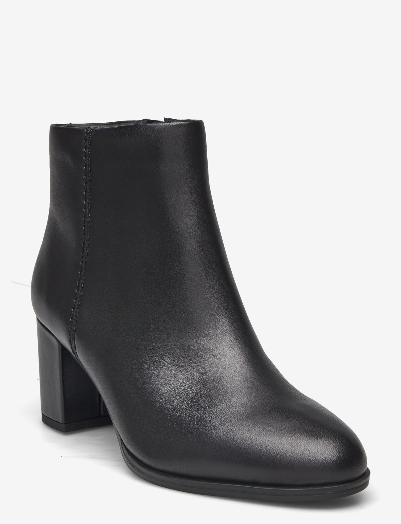 Clarks - Freva55 Zip - stövletter - black leather - 0