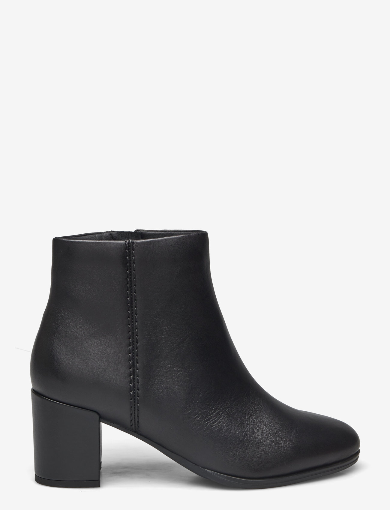 Clarks - Freva55 Zip - stövletter - black leather - 1