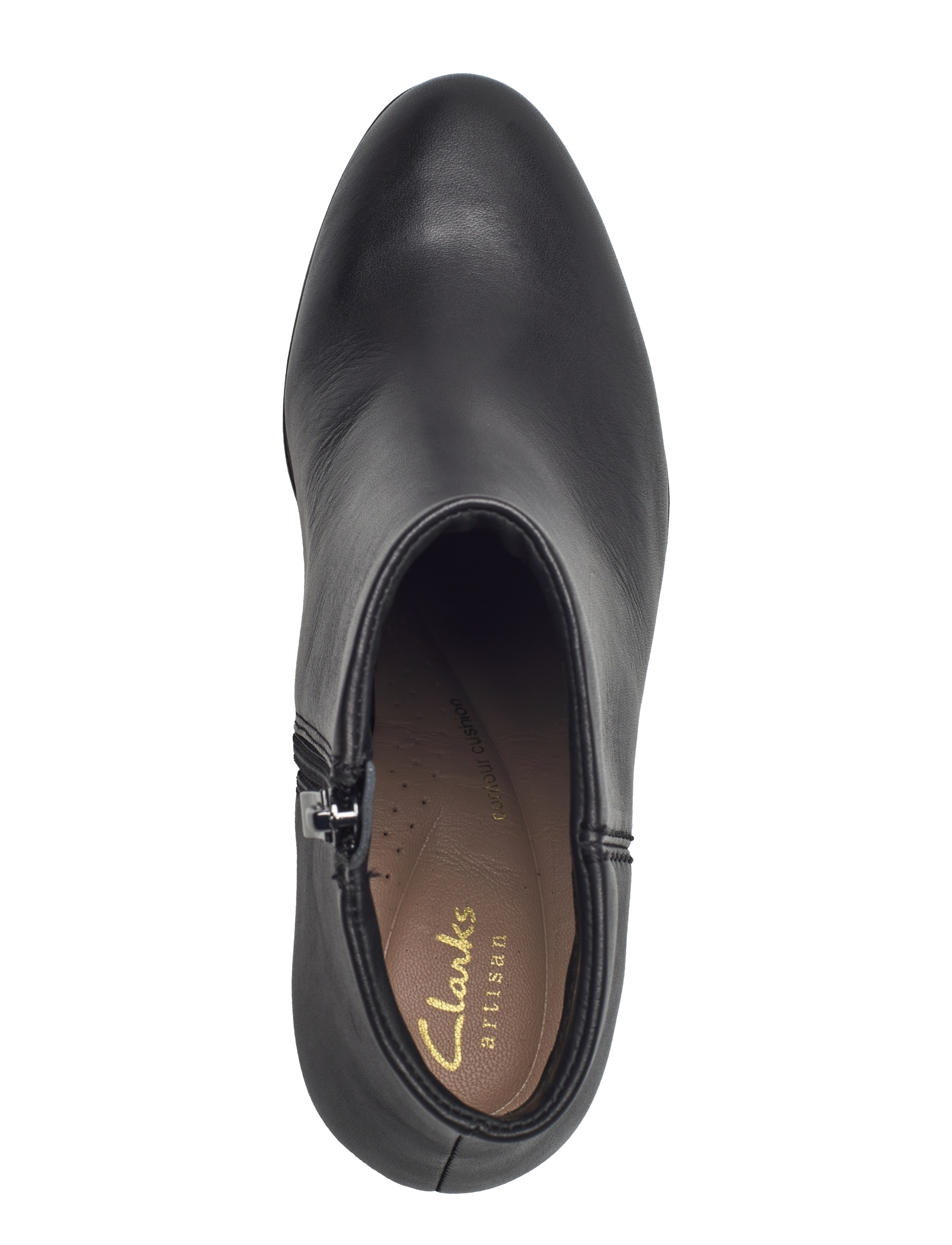 Clarks - Freva55 Zip - black leather - 3