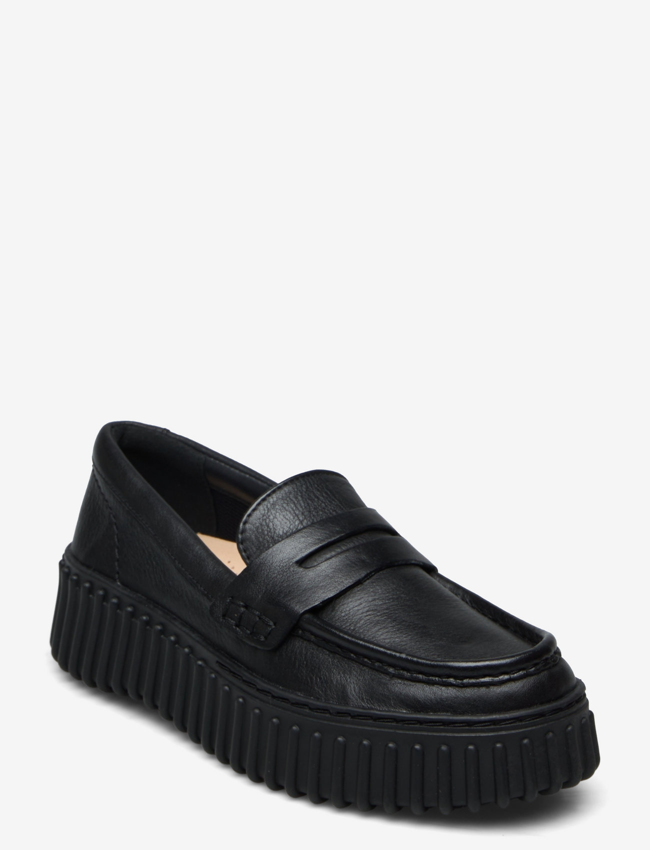 Clarks - Torhill Penny D - black leather - 0