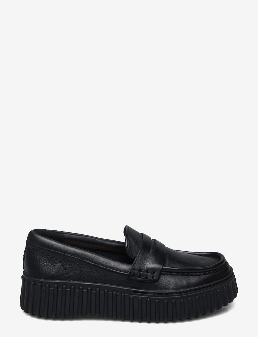 Clarks - Torhill Penny D - fashion trends - black leather - 1