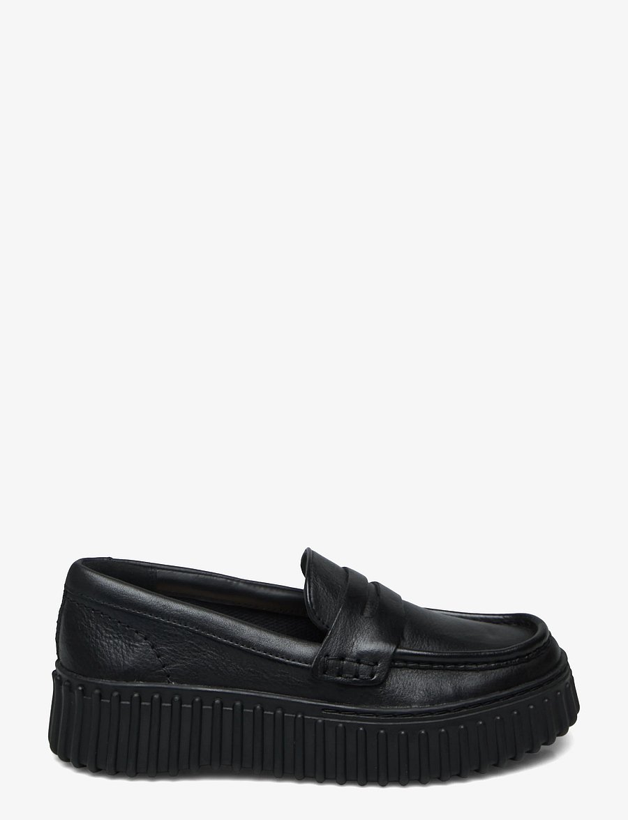 Clarks - Torhill Penny D - mode trends - black leather - 1