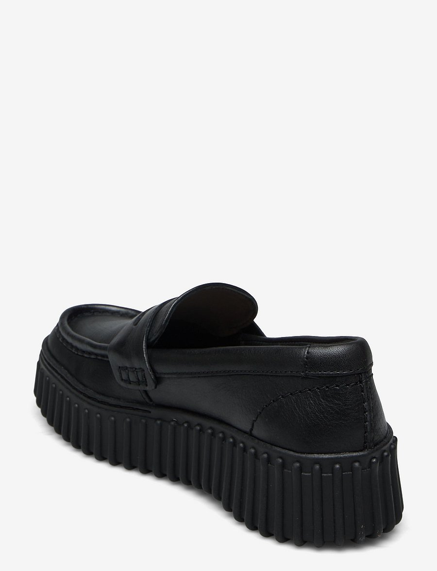 Clarks - Torhill Penny D - fashion trends - black leather - 2