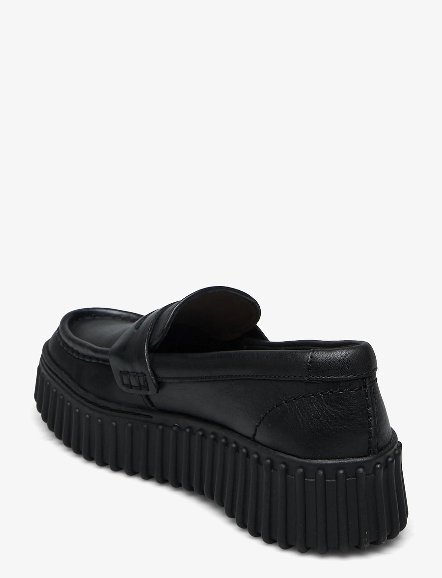Clarks - Torhill Penny D - mode trends - black leather - 2