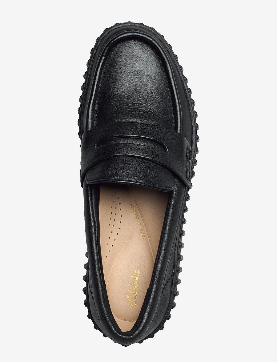 Clarks - Torhill Penny D - fashion trends - black leather - 3