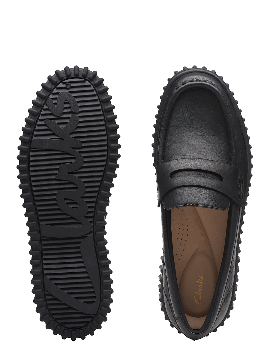 Clarks - Torhill Penny D - fashion trends - black leather - 5