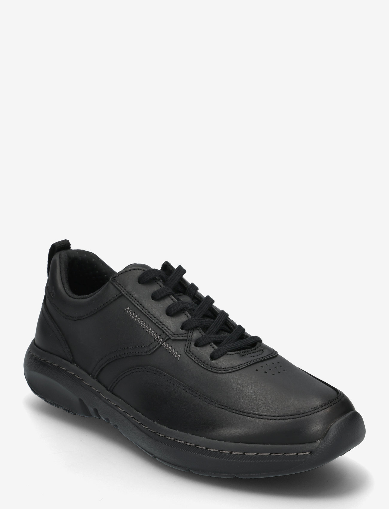Clarks - ClarksPro Lace H - lave sneakers - black leather - 0