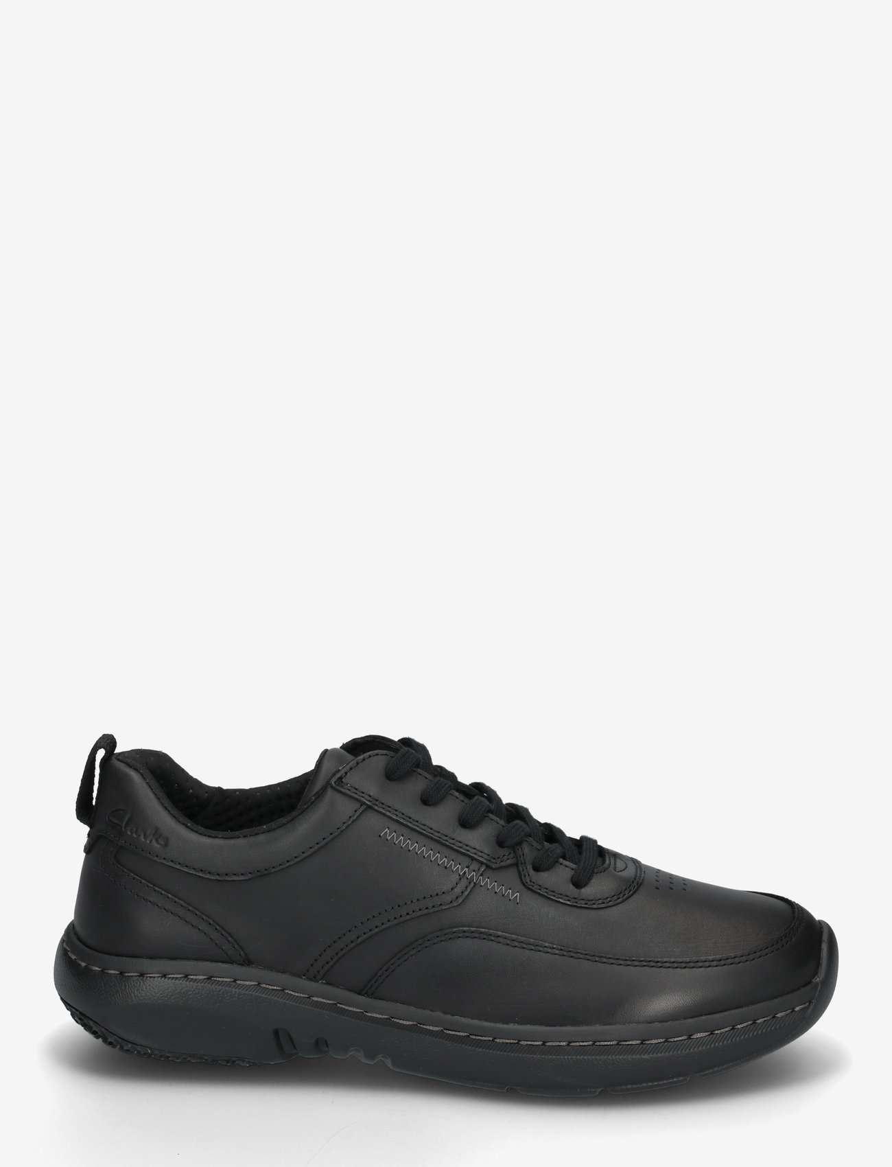 Clarks - ClarksPro Lace H - lave sneakers - black leather - 1
