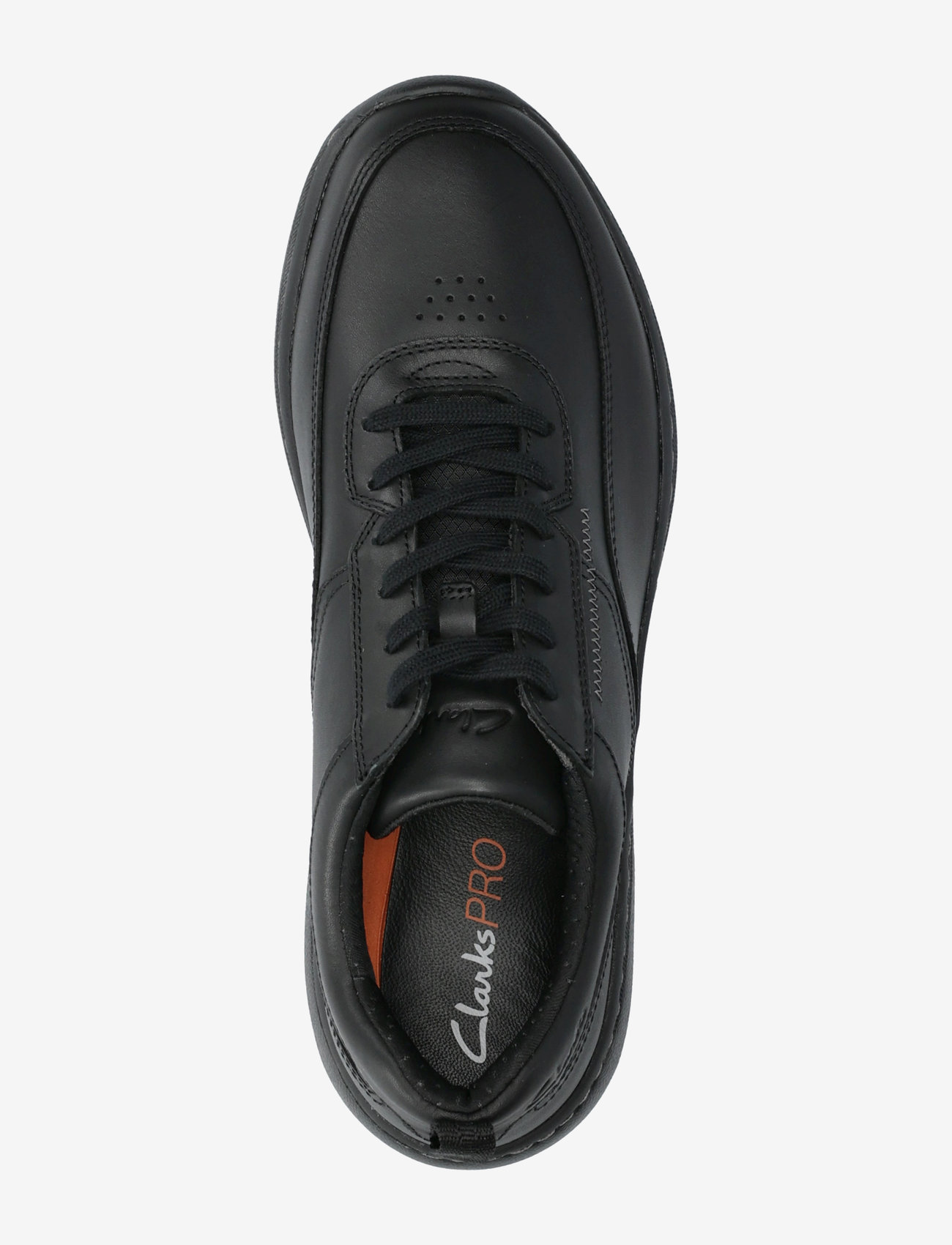 Clarks - ClarksPro Lace H - lave sneakers - black leather - 3