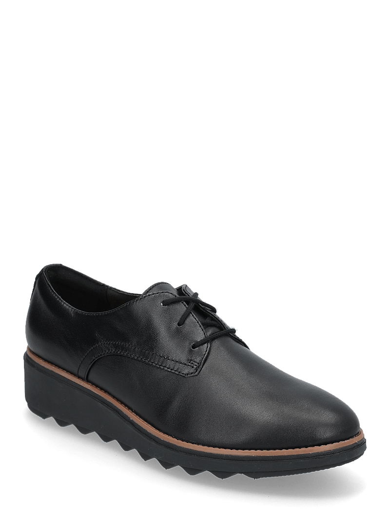 Clarks - Sharon Rae D - mode trends - black leather - 0