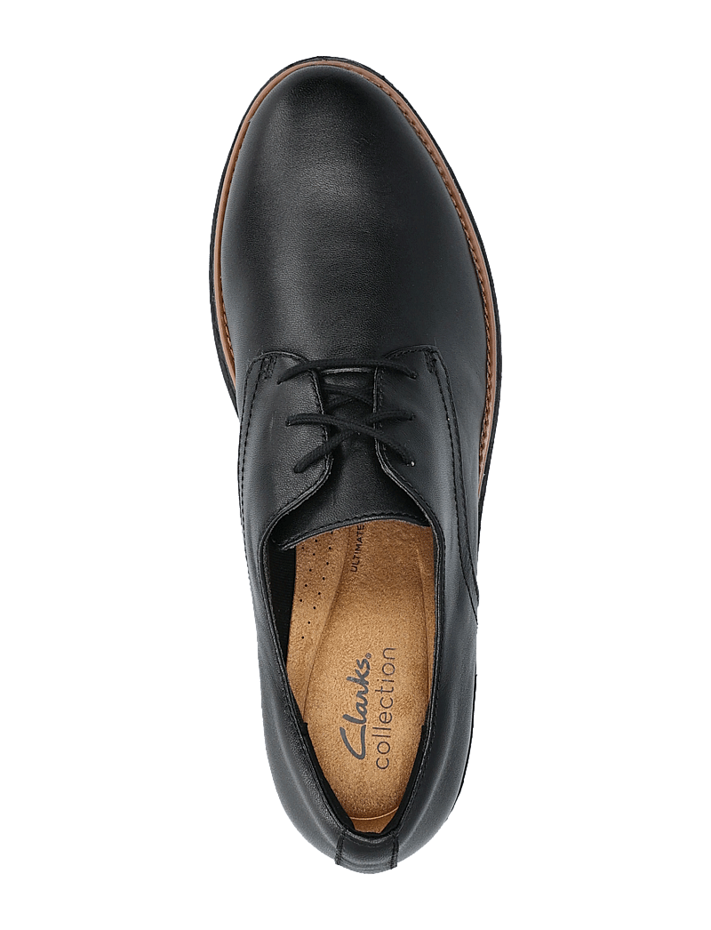 Clarks - Sharon Rae D - mode trends - black leather - 3