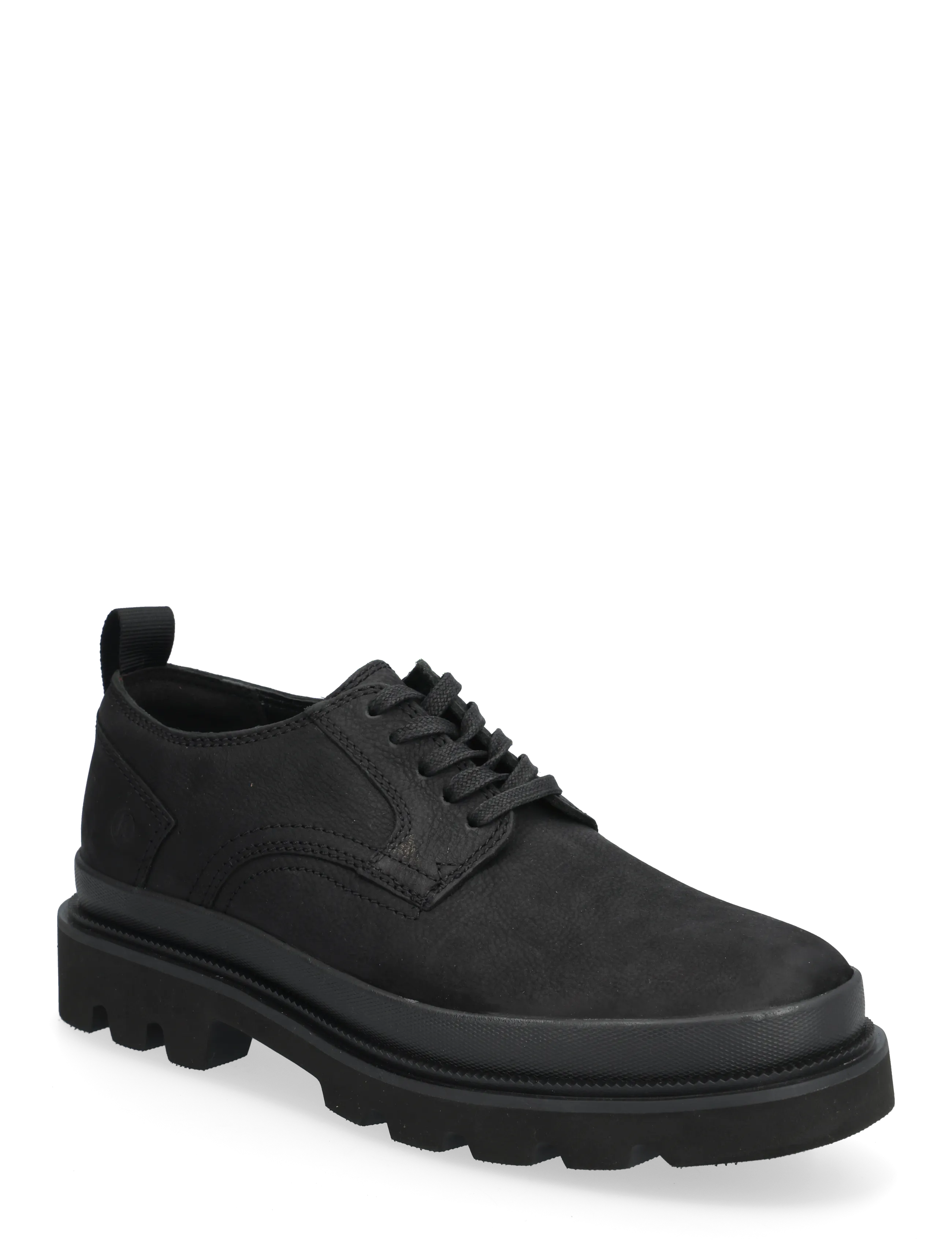 Clarks Badell Lace G - Formelle sko - BLACK NUBUCK / black