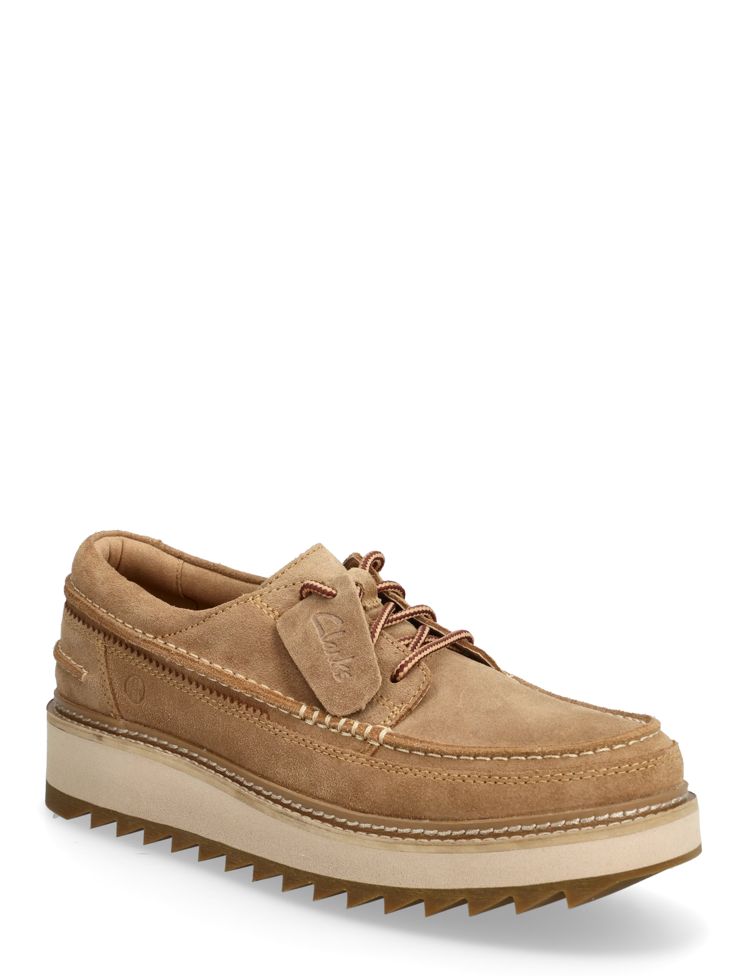 Clarkhill Lace G - LIGHT TAN SUEDE
