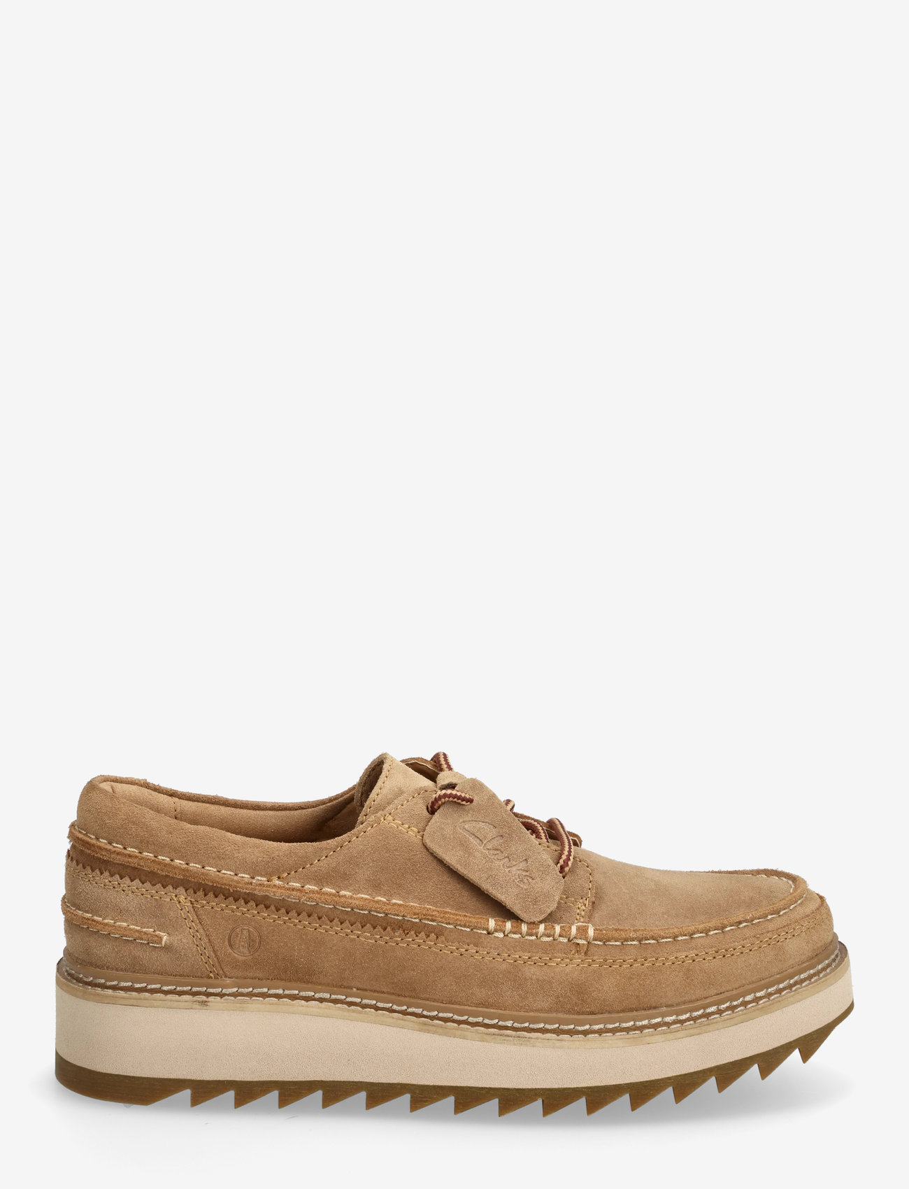 Clarks - Clarkhill Lace G - shop by occasion - light tan suede - 1