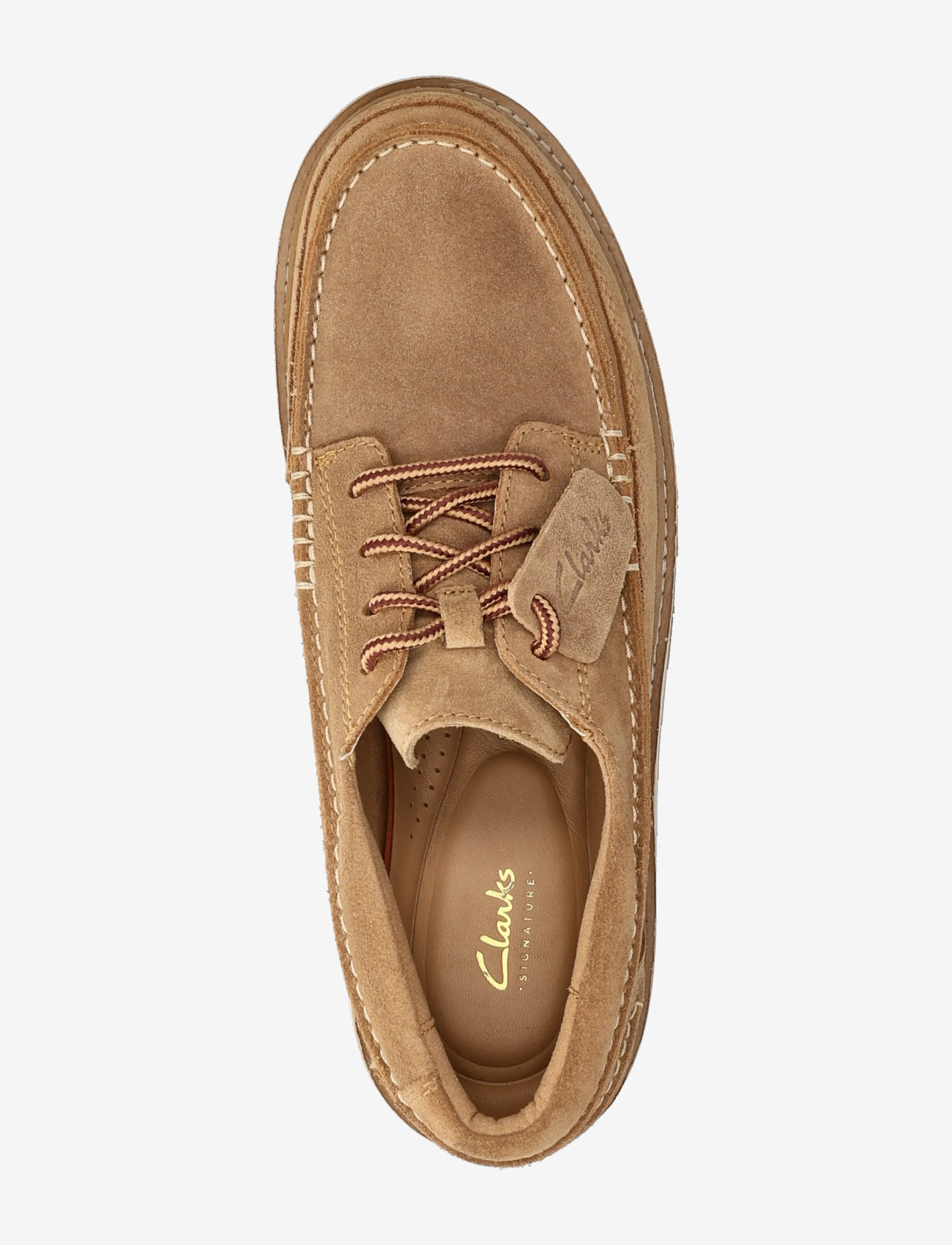 Clarks - Clarkhill Lace G - shop by occasion - light tan suede - 3