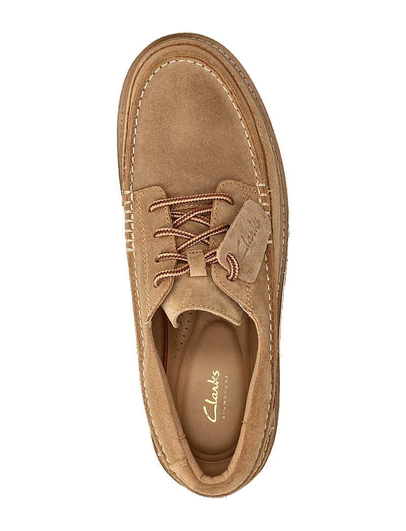 Clarks - Clarkhill Lace G - shop by occasion - light tan suede - 3