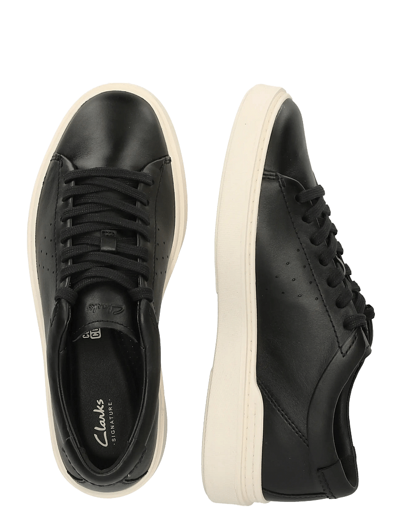 Clarks - Craft Swift G - lave sneakers - black leather - 5