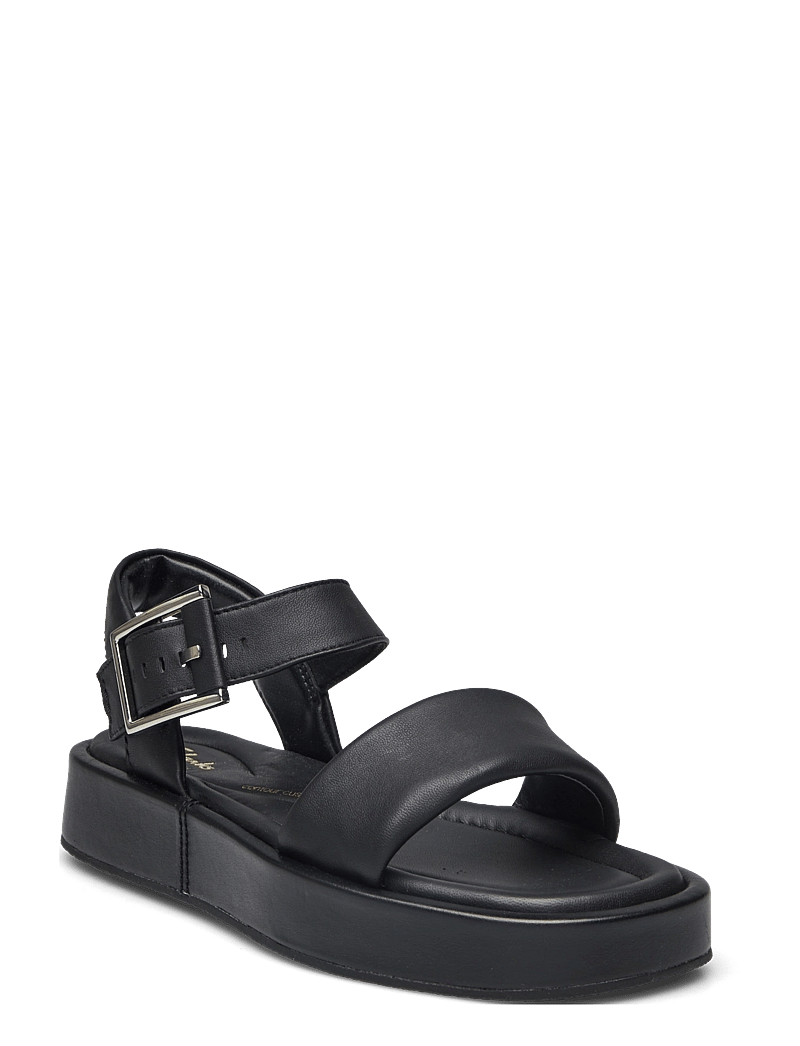 Clarks - Alda Strap D - flache sandalen - black leather - 0