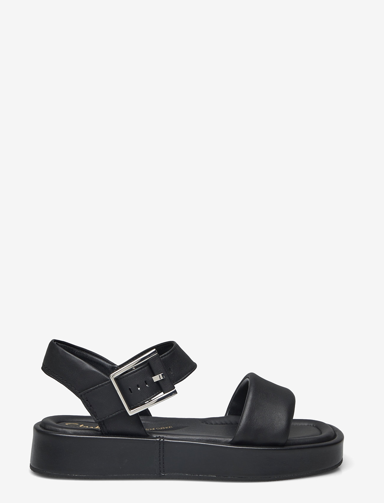 Clarks - Alda Strap D - black leather - 1