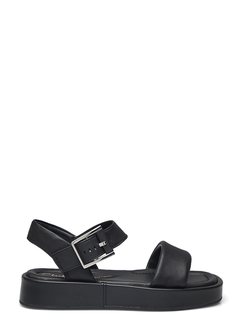 Clarks - Alda Strap D - flache sandalen - black leather - 1