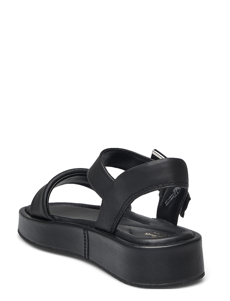 Clarks - Alda Strap D - flade sandaler - black leather - 2