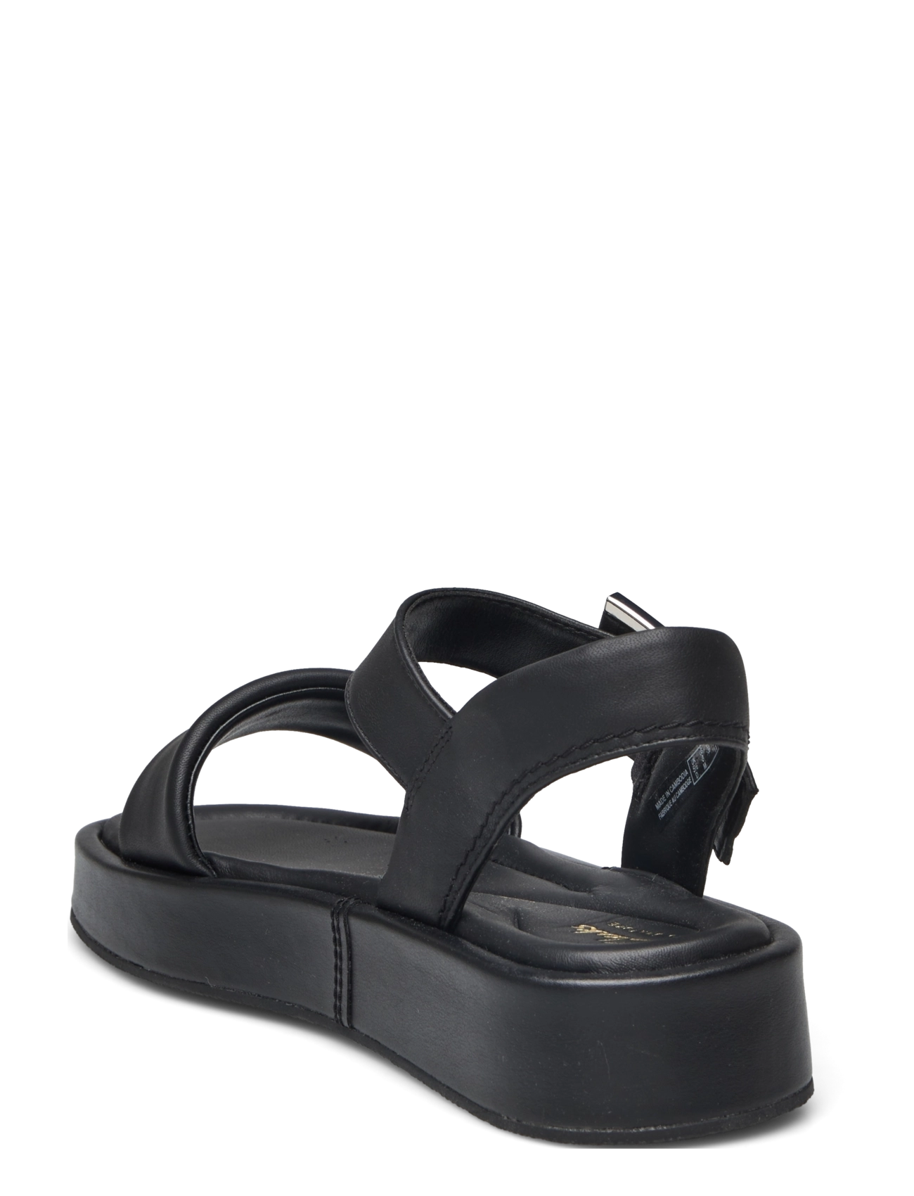 Clarks - Alda Strap D - flade sandaler - black leather - 2