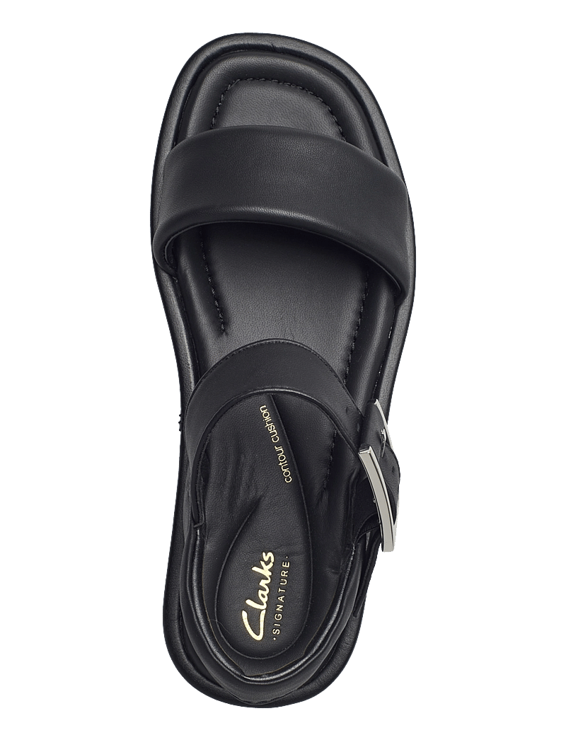 Clarks - Alda Strap D - flade sandaler - black leather - 3