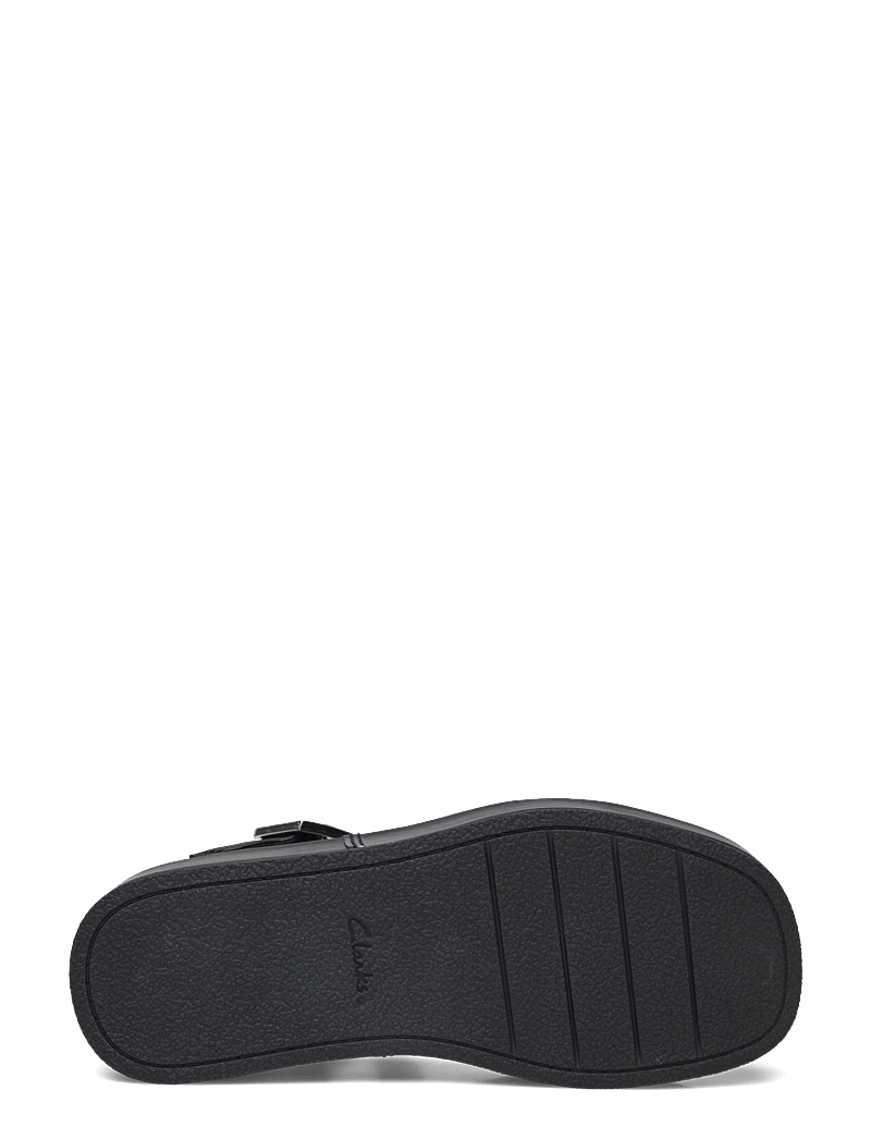 Clarks - Alda Strap D - flache sandalen - black leather - 4