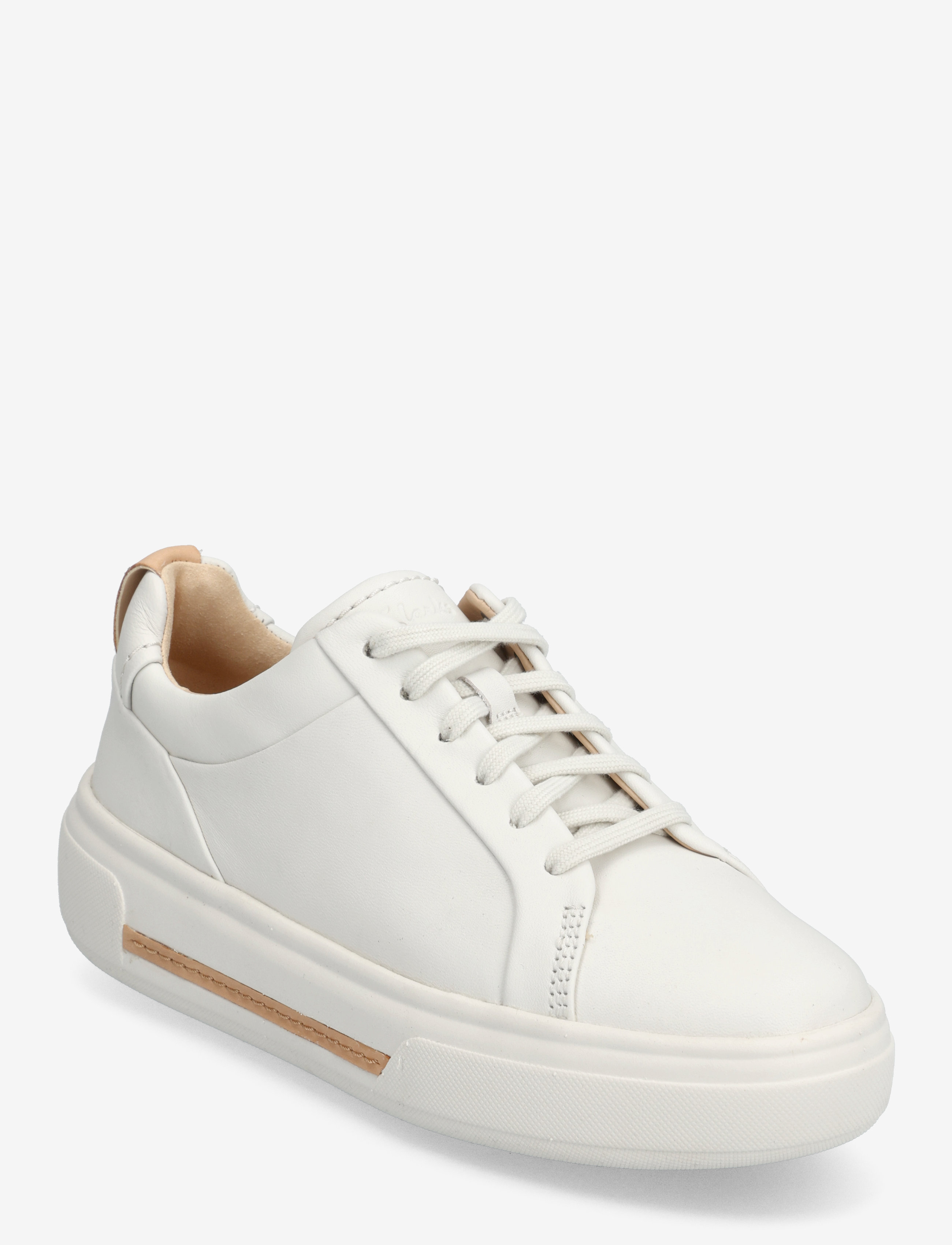 Clarks Hollyhock Walk D, Kvinder, Sneakers, Hvid, Str: 41.5