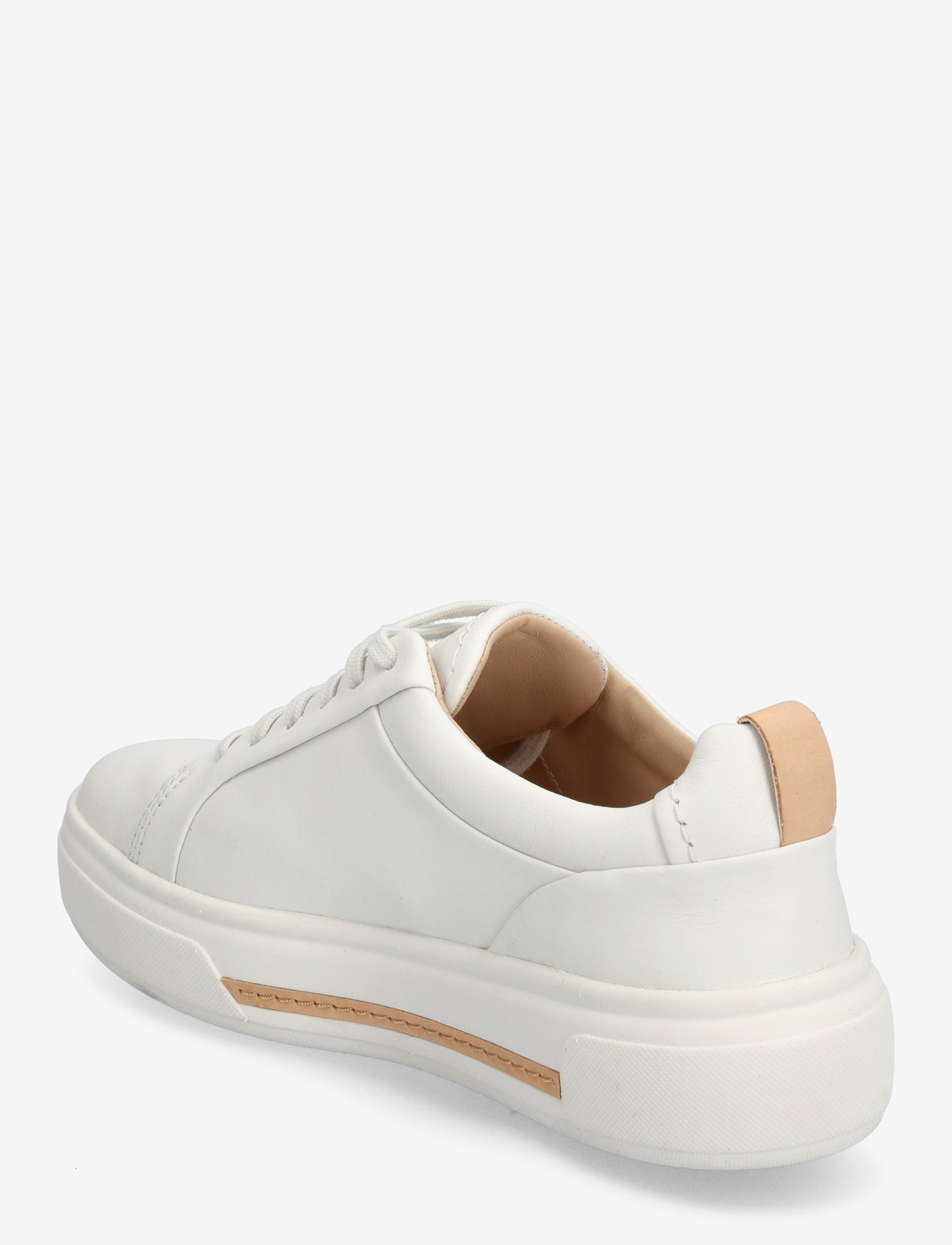 Clarks - Hollyhock Walk D - low top sneakers - off white lea - 2