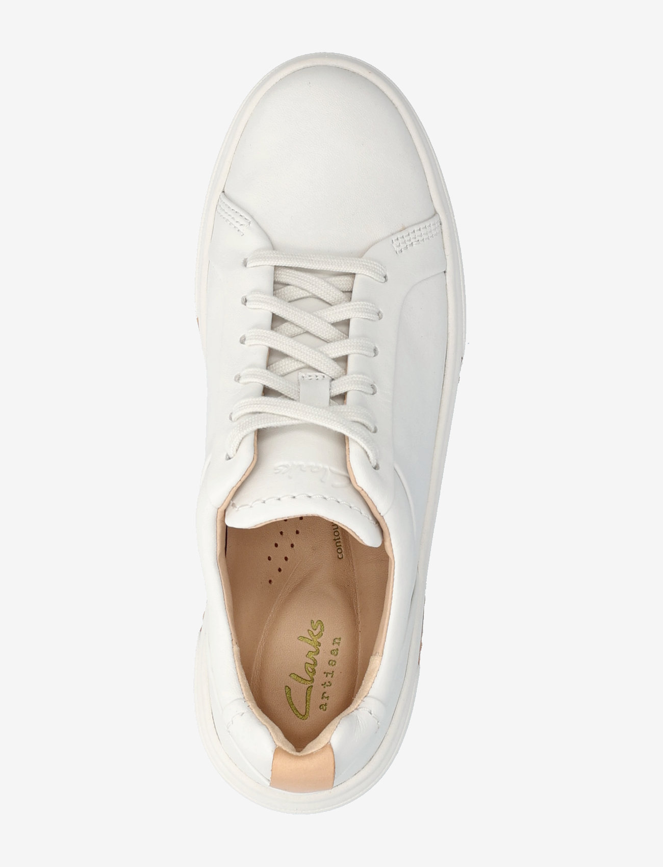 Clarks - Hollyhock Walk D - low top sneakers - off white lea - 3
