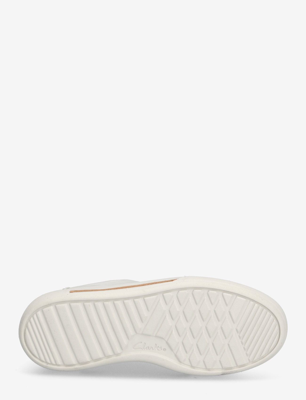 Clarks - Hollyhock Walk D - low top sneakers - off white lea - 4