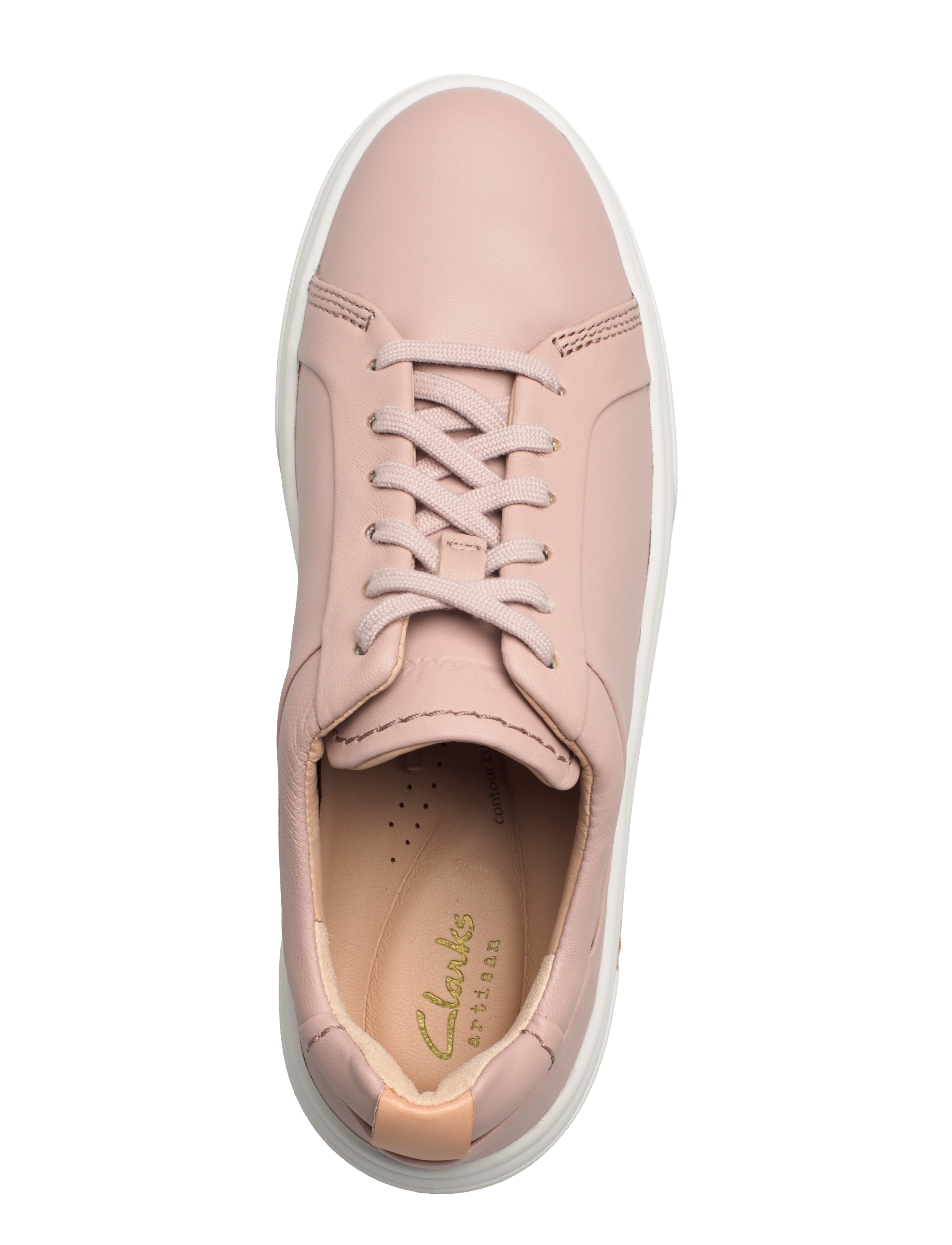Clarks - Hollyhock Walk D - lave sneakers - rose leather - 3