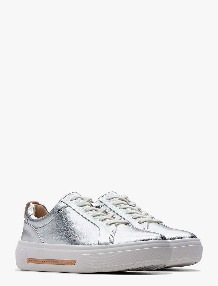 Clarks - Hollyhock Walk D - niedrige sneaker - silver leather - 2
