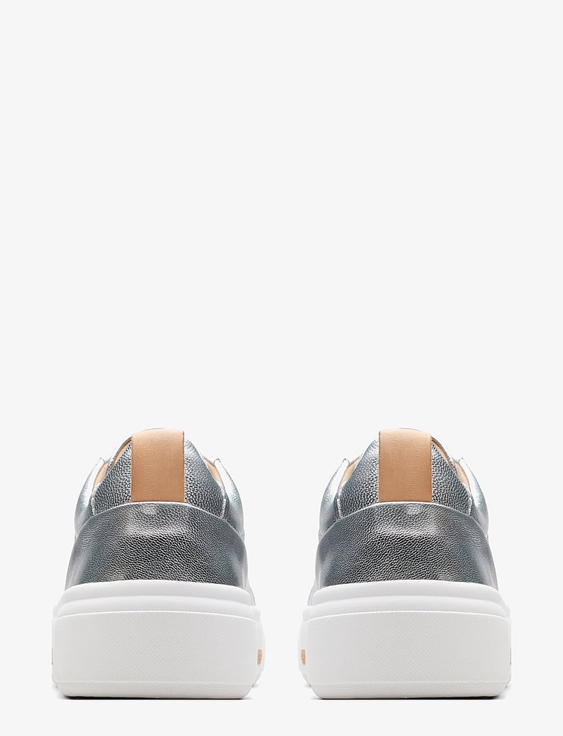 Clarks - Hollyhock Walk D - silver leather - 4