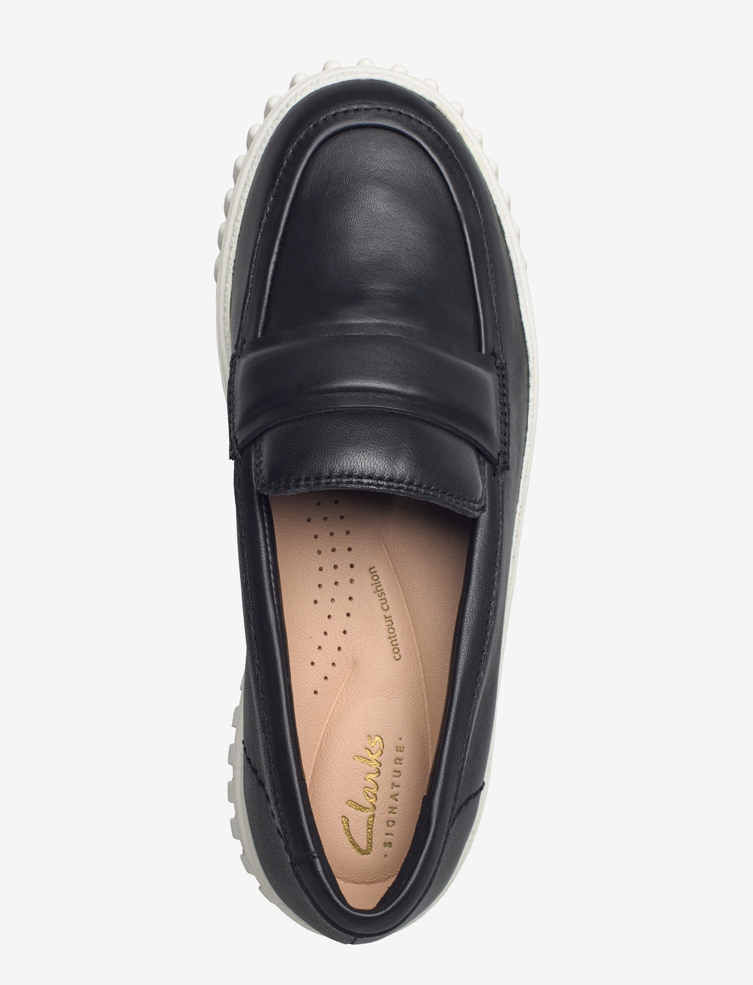 Clarks - Mayhill Cove D - loafers - black leather - 3
