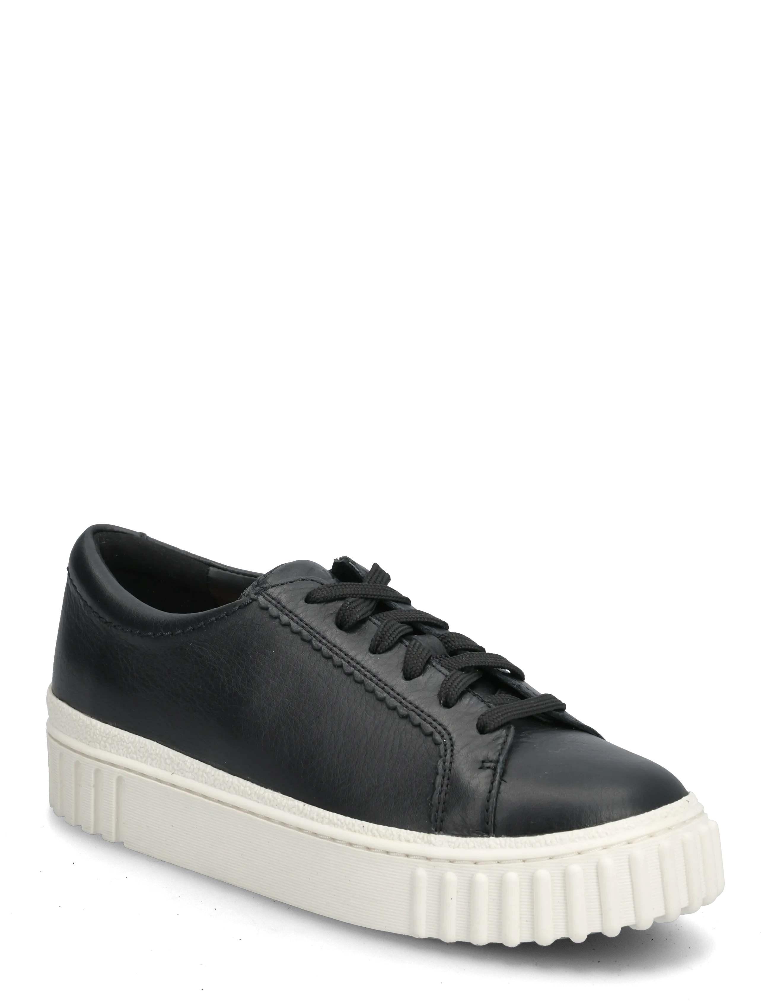Clarks Mayhill Walk D, Kvinder, Plateau Sneakers, Sort, Str: 37.5