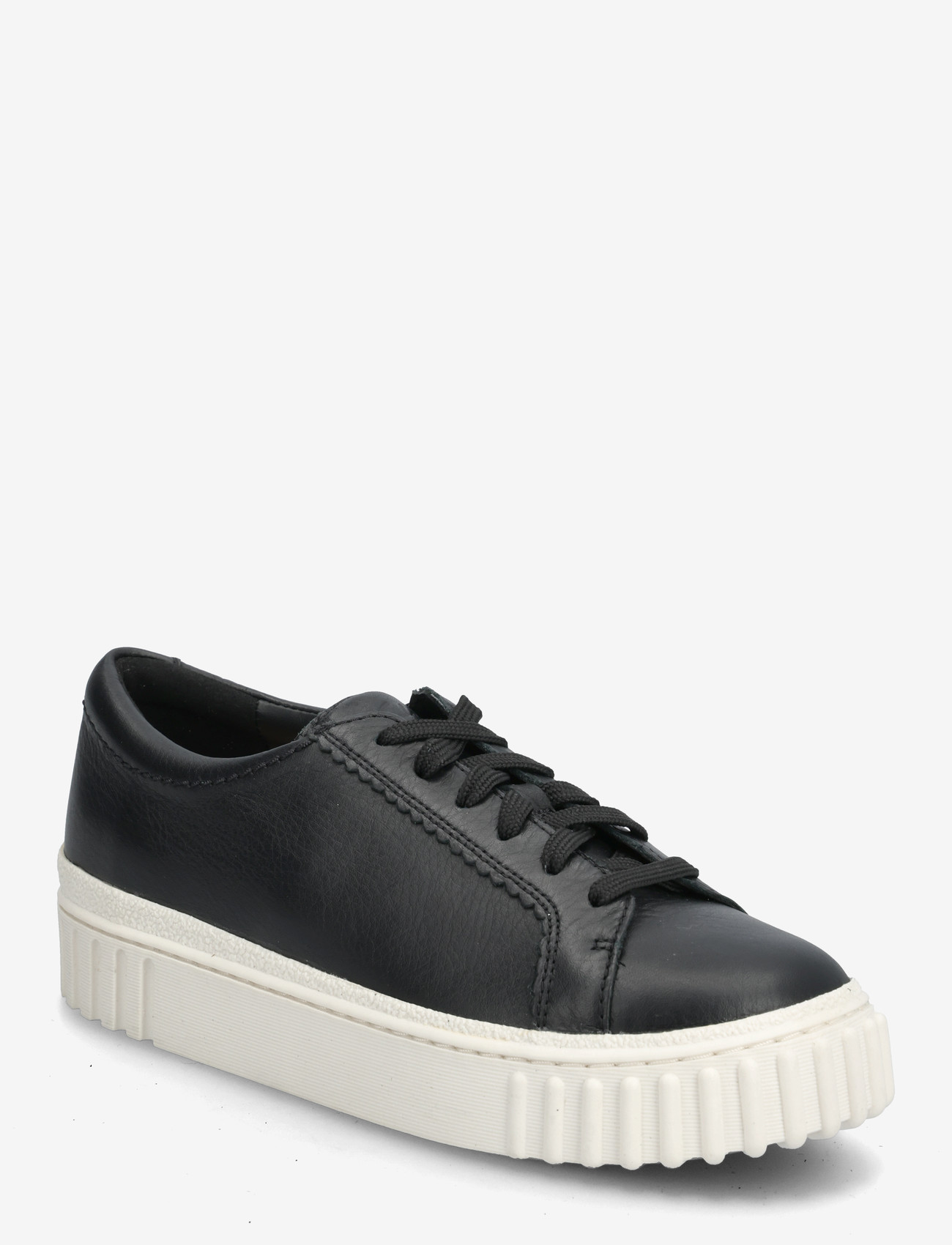 Clarks - Mayhill Walk D - lave sneakers - black leather - 0