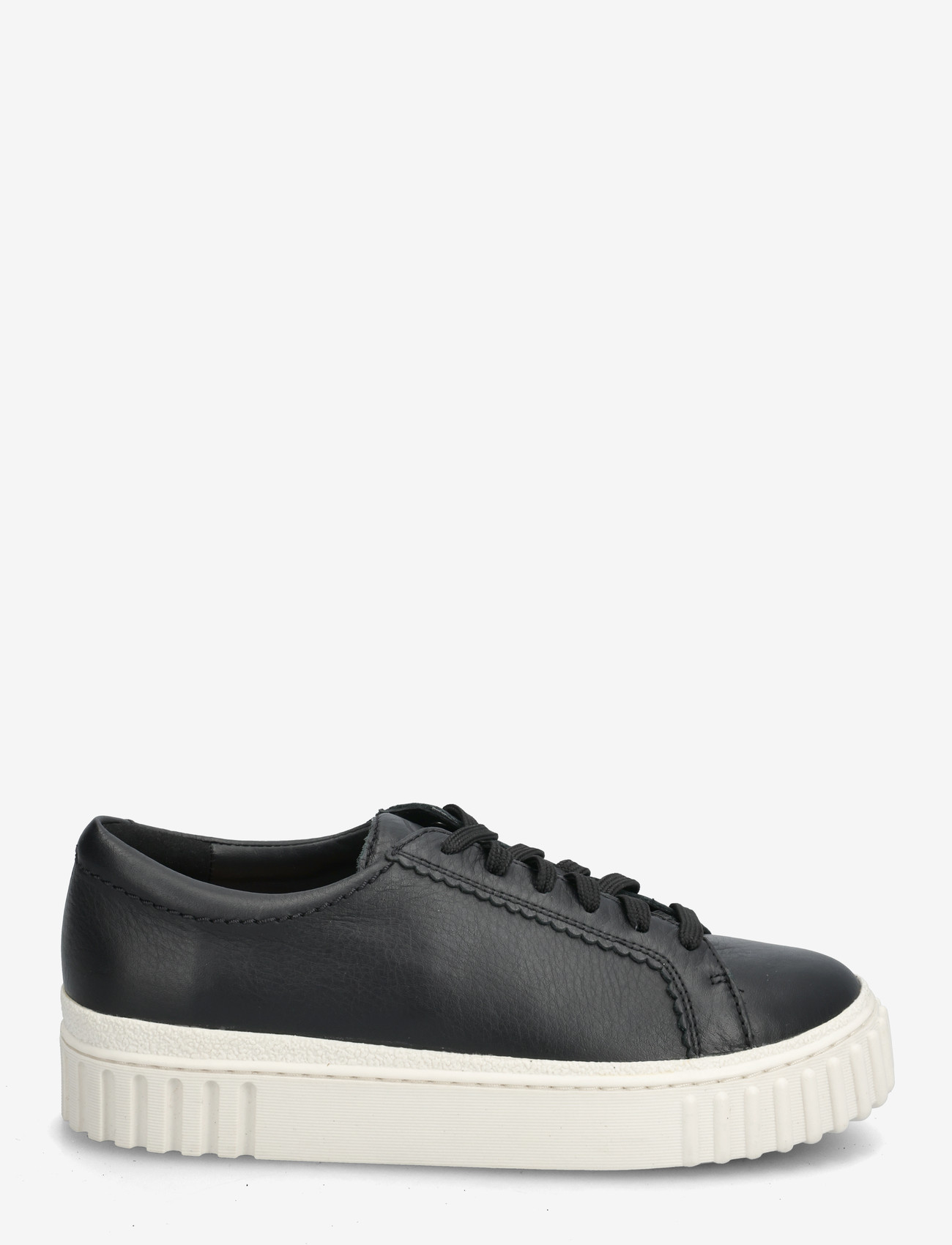 Clarks - Mayhill Walk D - lave sneakers - black leather - 1