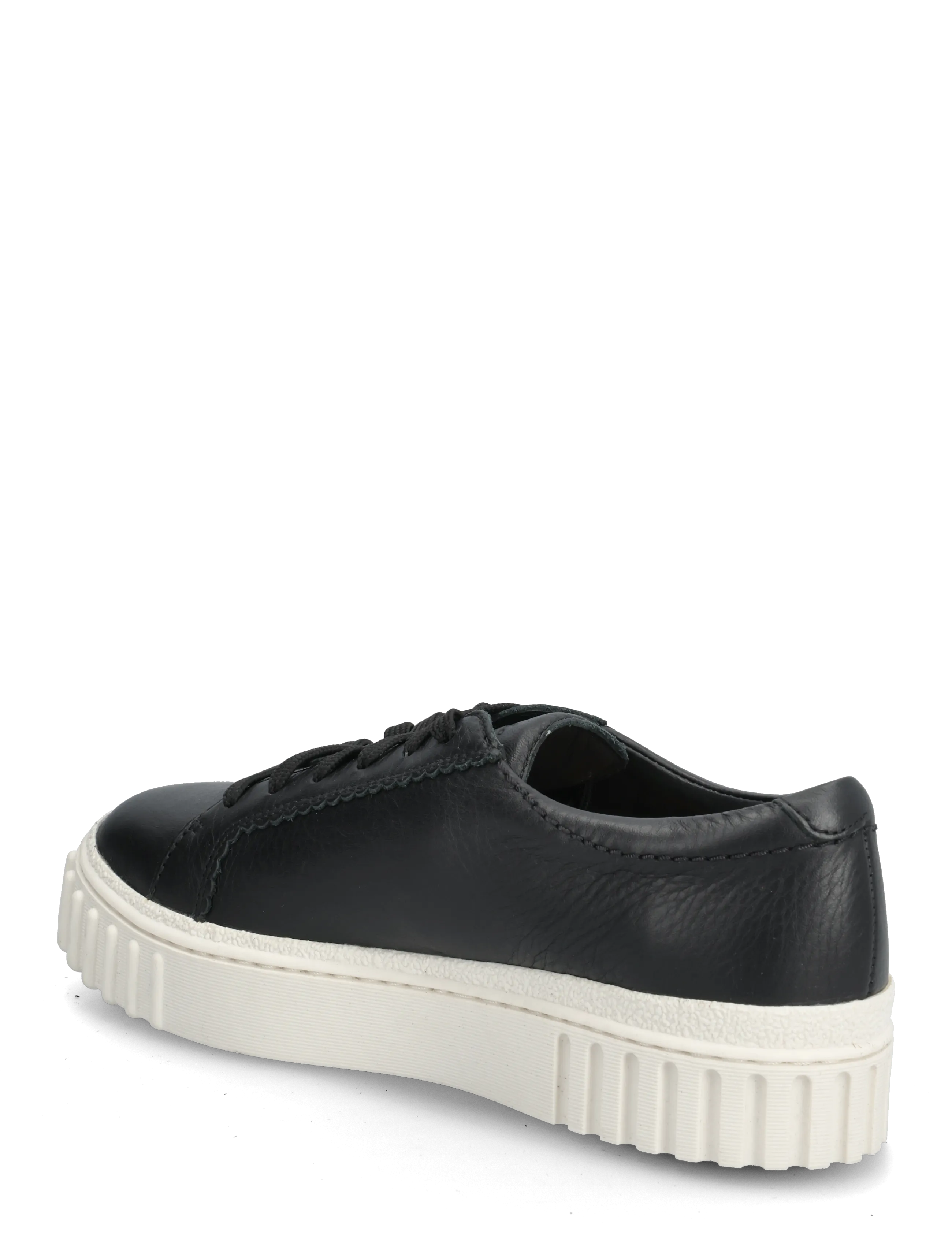 Clarks - Mayhill Walk D - low top sneakers - black leather - 2
