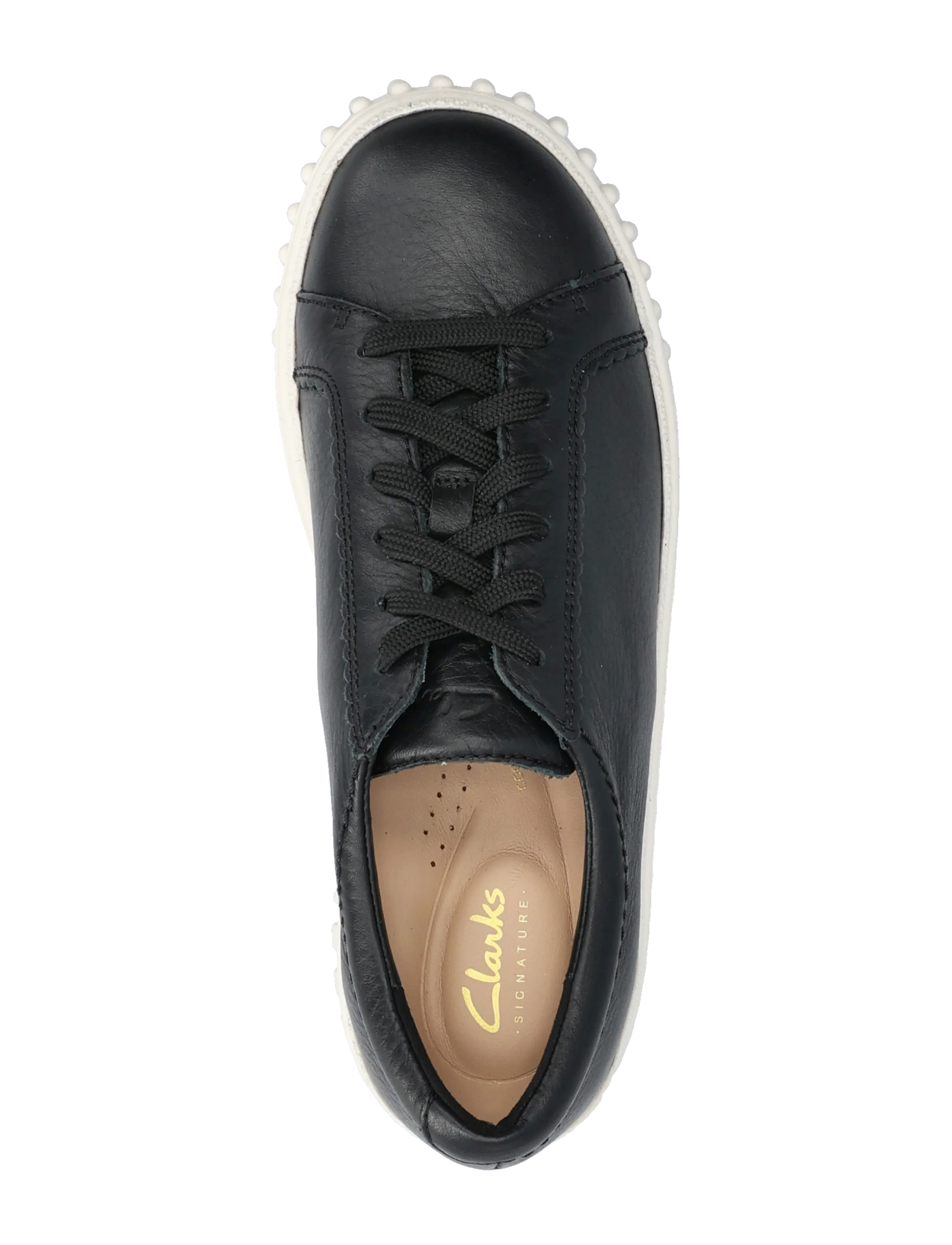 Clarks - Mayhill Walk D - low top sneakers - black leather - 3
