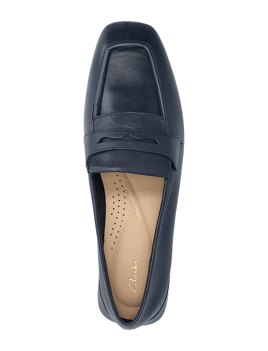 Clarks - Ubree15 Surf D - modetrends - navy leather - 3