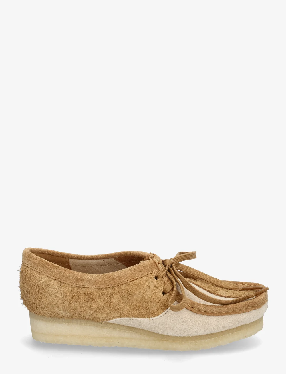 Clarks - Wallabee. D - moc-toe boots - 5253 mid tan combi - 1