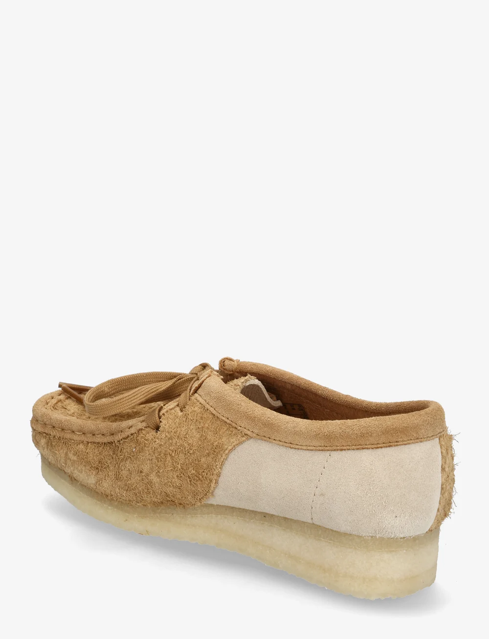 Clarks - Wallabee. D - moc-toe boots - 5253 mid tan combi - 2