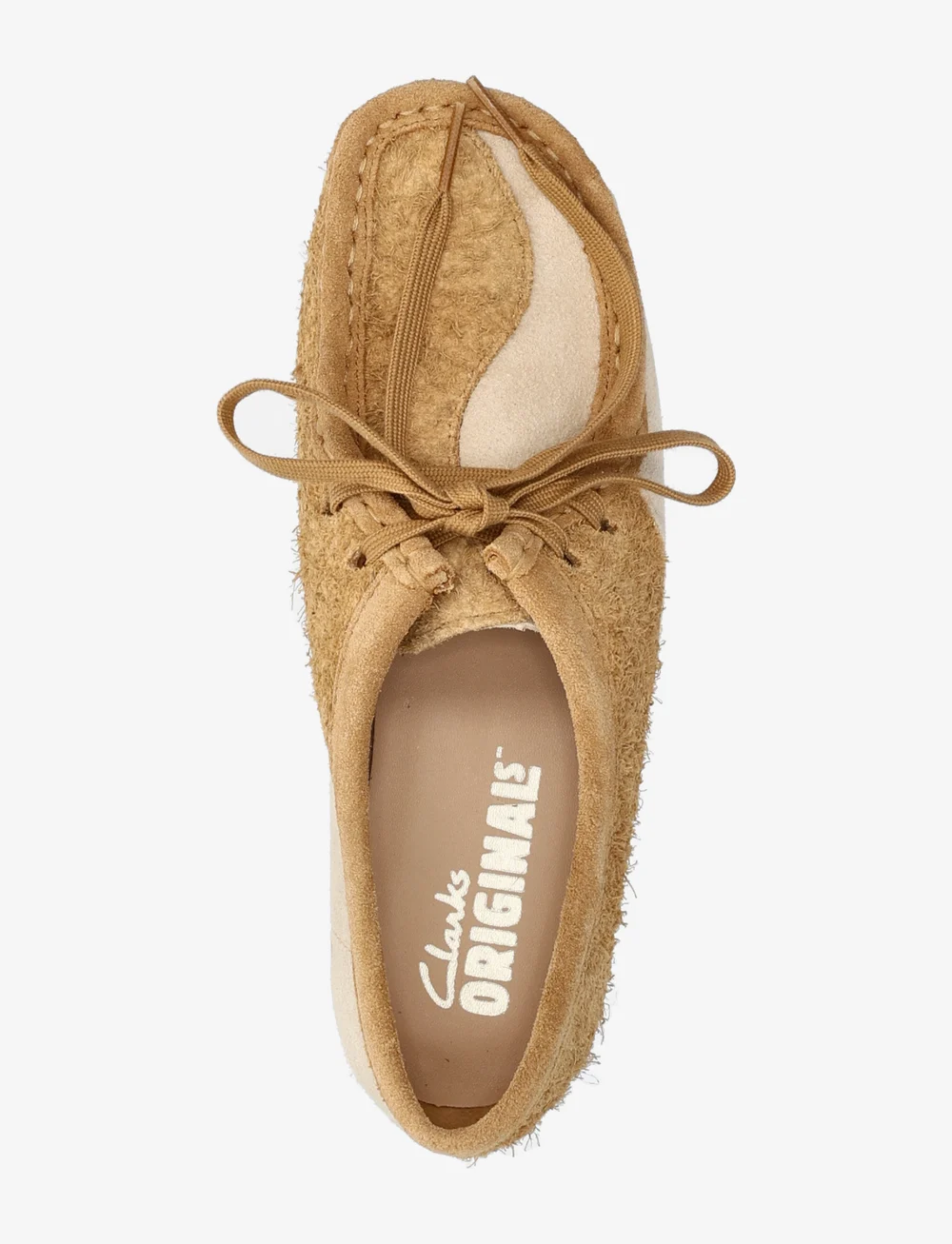 Clarks - Wallabee. D - moc-toe boots - 5253 mid tan combi - 3