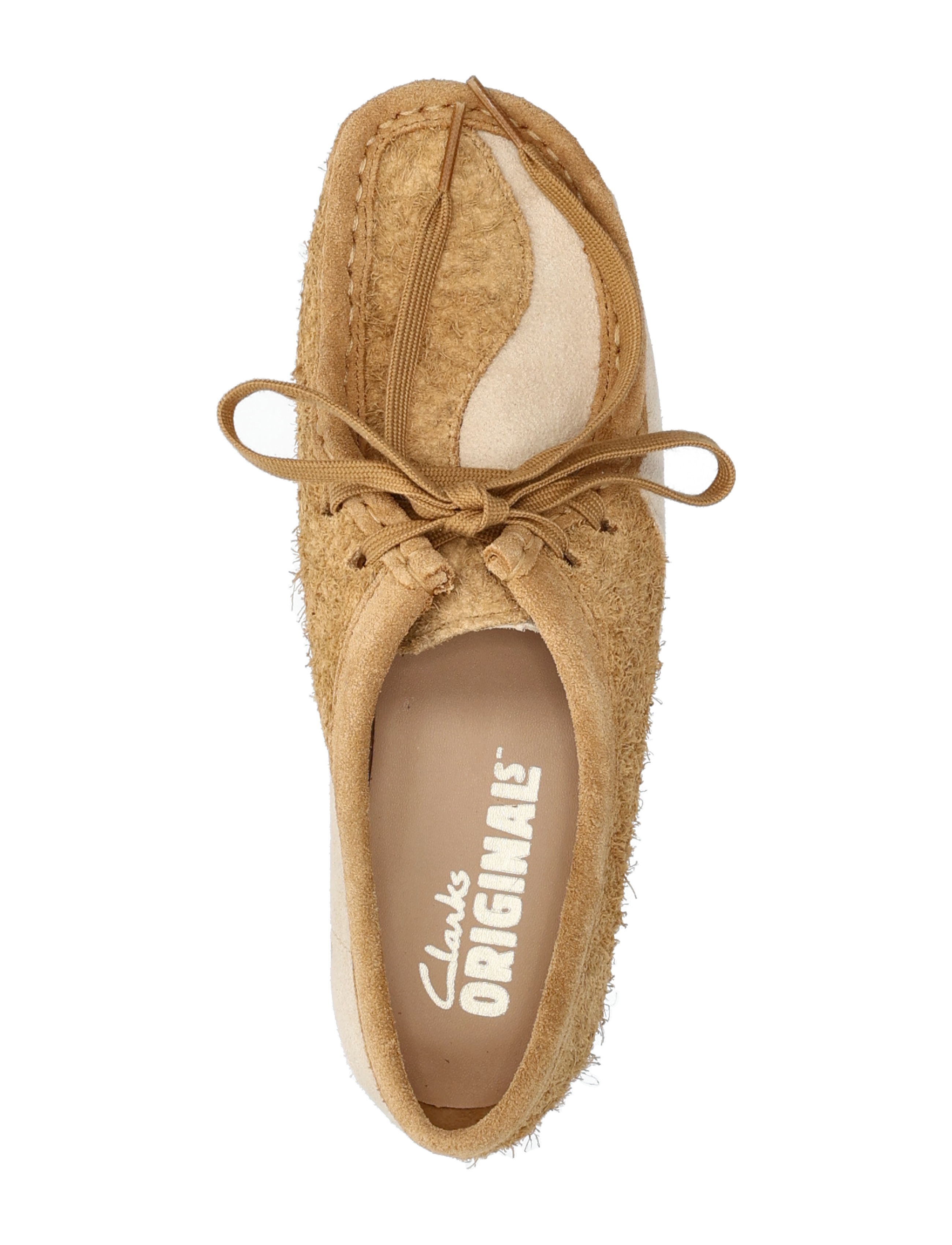 Clarks - Wallabee. D - mænd - 5253 mid tan combi - 3