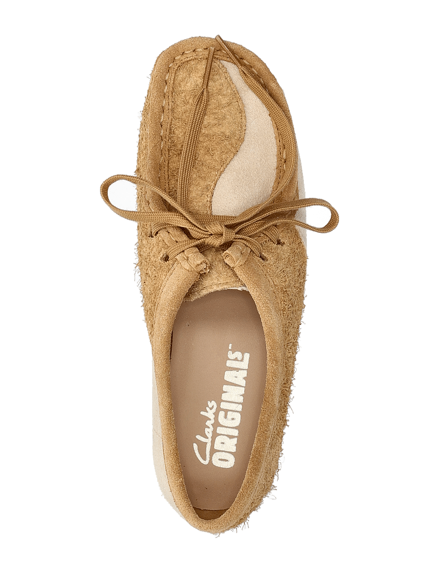 Clarks - Wallabee. D - moc-toes - 5253 mid tan combi - 3