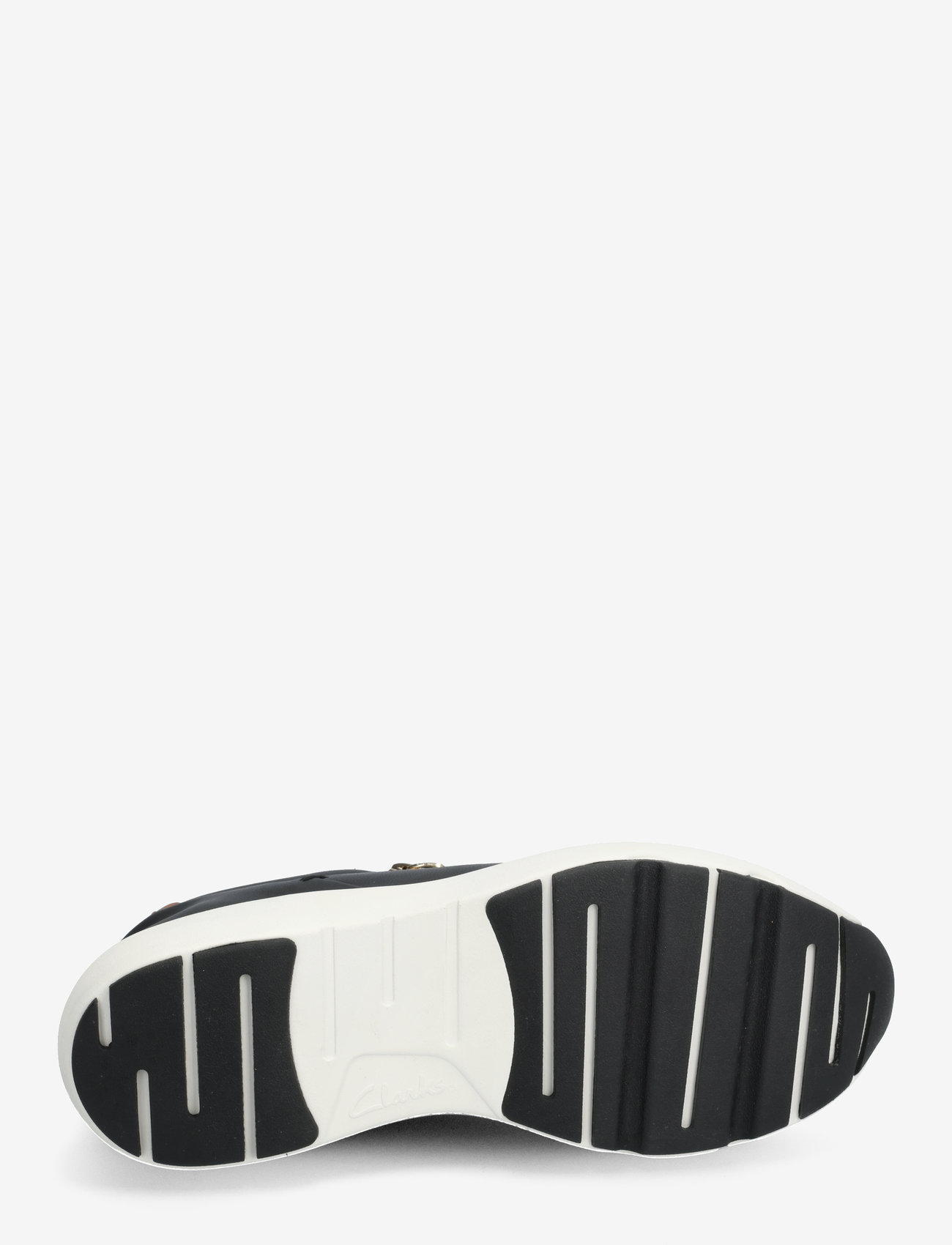 Clarks - Tivoli Zip D - lave sneakers - black leather - 4