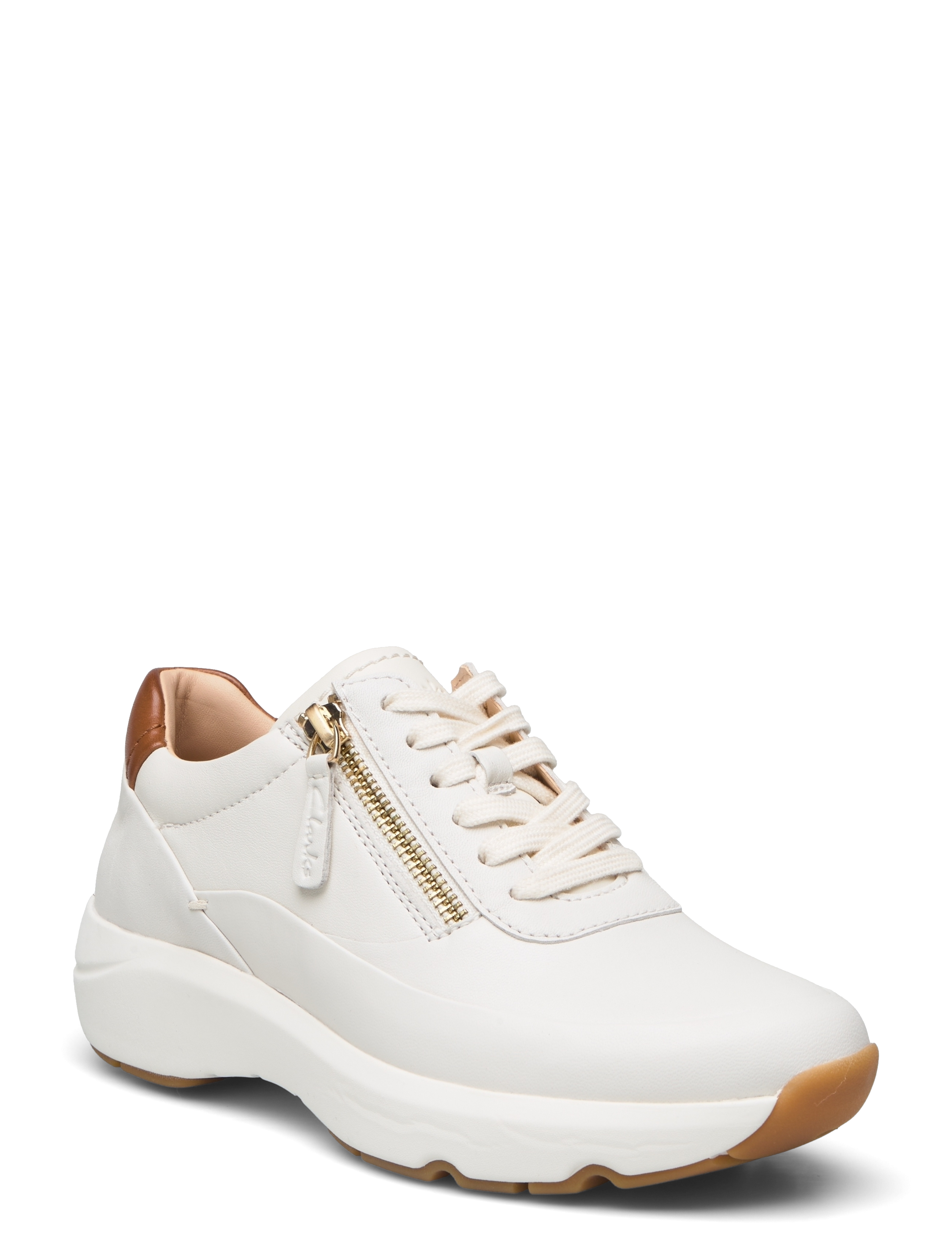 Clarks Tivoli Zip D - Clarks - OFF WHITE LEA / white
